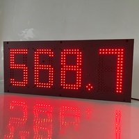 Pantalla LED con Envío Gratuito, Precio de Pantalla LED para Exteriores, Letrero de Precios de Gasolina LED, Pantalla de Señalización