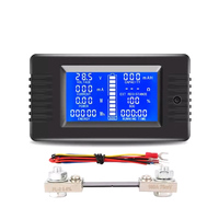 Testeur de batterie multifonctionnel, compteur Coulomb, compteur de courant et de tension, compteur d'électricité, compteur de puissance et de consommation d'énergie