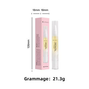 <span class=keywords><strong>Aceite</strong></span> para Cutículas Orgánico Personalizado al por Mayor con Aceites <span class=keywords><strong>de</strong></span> Jojoba, Argán y Coco, 5ml, con Pincel, Queratina Natural, Marca Privada, Cuidado <span class=keywords><strong>de</strong></span> Uñas - Product Image 6