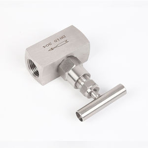 Kare 304/316L iğne ve ölçüm vanaları kadın düz iplik 6000psi aktüatörlü iğne vana fiyatı - Product Image 3