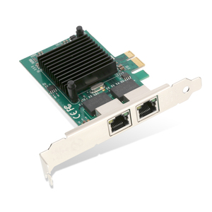 Tarjeta LAN interna con cable 1G de doble puerto PCI, X1 2 100Mbps NIC RJ45, chipset 82576EB para 10/Linux 82576 - Product Image 4