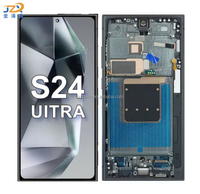 Écran AMOLED pour Samsung S24 Ultra, assemblage d'écran tactile LCD, écran LCD pour Samsung S24 Ultra avec cadre
