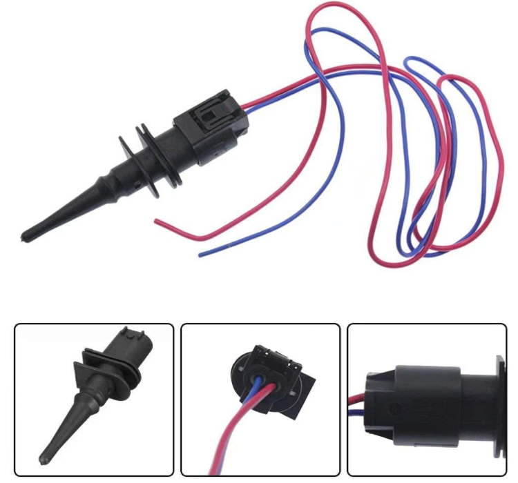 Connecteur Capteur Température MINI R50/R53/R56 - Prise Air Ambiant Avec Fils 5,7 Pouces - 9