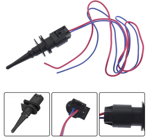 65816905133 65816905050 Nuovo Sensore di Temperatura dell'Aria Esterna con Connettore a Cavo per BMW E46, E90, E39, E60, E65, E66 - Product Image 2