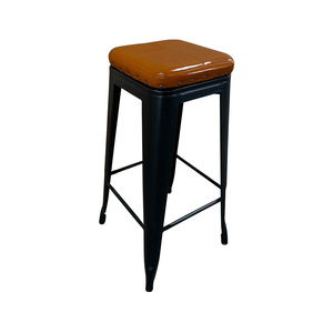 Modernes Design Luxus-Barhocker PU-Leder Polster Metall-Eisen Barhocker für Restaurant Bar Theke Hochstühle - Product Image 3