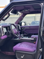 Kit de carrosserie large ABS style Star Defender pour conversion automobile, comprenant pare-chocs, capot, calandre, ailes, jupes latérales, diffuseur et embout d'échappement pour JetourT2