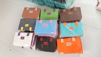 Nouveau sac à main tendance pas cher, magnifique sac de shopping en feutre recyclé coloré pour femmes