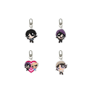 Custom Acrylic Key Chain with UV Printing <b>Anime</b> Cartoon Design Cute Student Schoolbag Gift Pendant - Product Image 2