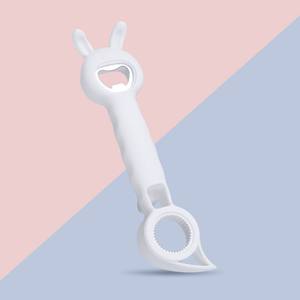 Abridor de botellas creativo 4 en 1 con forma de oso multiusos, fácil de tirar, abridor de bebidas y cerveza, abrelatas antideslizante que ahorra trabajo - Product Image 6