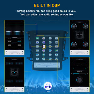 Autoradio Android 10,4 pouces avec CarPlay, navigation GPS et caméra <span class=keywords><strong>de</strong></span> recul pour CHANGAN EADO 2016- - Product Image 4