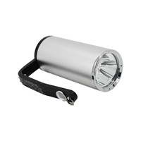 Lampe torche d'urgence portable anti-explosion IP68 avec base AR111, projecteur portable en aluminium pour utilisation incendie