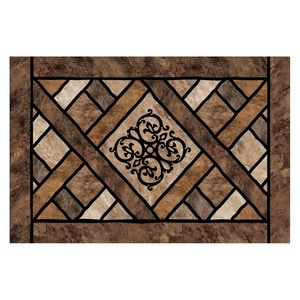 Custom Printed <b>Outdoor</b> Flocked Recycled Crumb Rubber Polyester Nylon Welcome Door <b>Mats</b> - Product Image 6