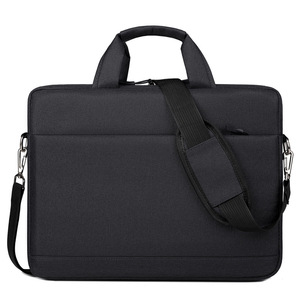 Sac pour ordinateur portable étanche et fin, mallette de bureau, sac messager bandoulière, sac de voyage pour hommes, mallette rigide en cuir personnalisable avec logo - Product Image 3