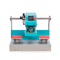 Nouvelle presse à chaud pneumatique 90x68x90cm à double plateau pour sublimation, support multifonctionnel pour T-shirts et imprimante d'étiquettes pour transferts thermiques