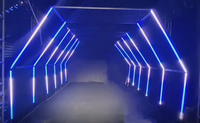 Éclairage LED pour Couloir et Entrée de Tunnel avec Barre DJ Pixel LED, Projecteur de Scène RGB, Lumières Disco LED et Contrôleur DMX ArtNet