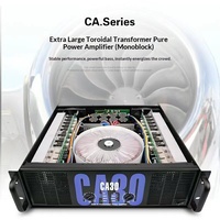 Amplificateur de puissance audio professionnel CA20-1000W 2 canaux HiFi 4/8 Ohms pour mariages, spectacles, bars et KTV
