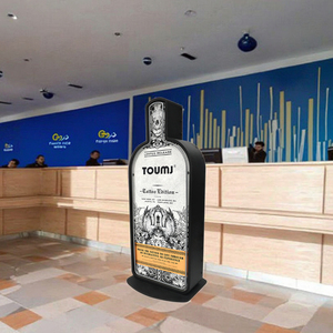 High Quality Customized Metal <strong>Display</strong> Stand <strong>for</strong> <strong>Beer</strong> Wine Water Bottles Durable Retail Floor <strong>Display</strong> Rack - Product Image 5