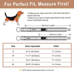 Collar de perro acolchado suave, collares de perro de nailon duraderos, collares ajustables para mascotas para perros pequeños, medianos y grandes, Bulldog Francés - Product Image 3