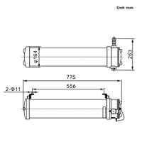 Luminaire fluorescent antidéflagrant marin en aluminium série CFY20 110/220V 1*20W/2*20W avec support de lampe G13, étanche IP56 pour navires
