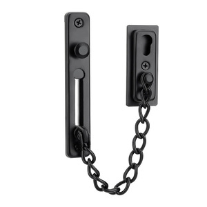 Stainless Steel Anti Theft Chain 3mm Thickened Door <b>Security</b> Latch For Hotel Guesthouse Room Door - Product Image 2