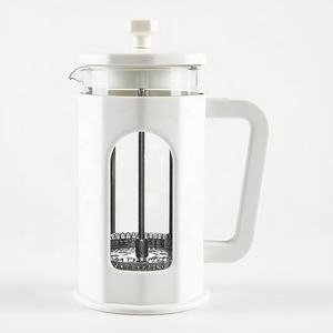 SEECIN House Hold Cafetière à presse française Cafetière en verre en plastique de qualité alimentaire avec piston en acier inoxydable - Product Image 3