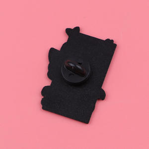 Penjualan laris klasik kartun Eevee lucu kerajinan logam koleksi lencana pakaian aman pin Pokemon logam Enamel pin kerah - Product Image 5