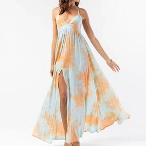 Robe d'été polynésienne à bretelles, robe décontractée, sur mesure, 100% voile de rayonne, robe hawaïenne, vente chaude - Product Image 3