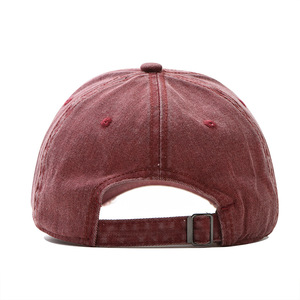 หมวกเบสบอล Joy รุ่น Unisex ผ้าฝ้ายเดนิม 100% ปักลายแบบ Distressed ป้องกันแสงแดด - Product Image 4