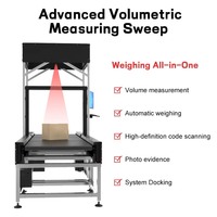 Système DWS : Machine de pesage et de numérisation des dimensions tout-en-un avec lecture de codes-barres et mesure du volume pour la logistique des colis