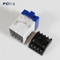 Compteur numérique GE48J-A à 11 broches avec relais de sortie 24 à 240 VAC/DC 50/60 Hz, fonction de protection scellée