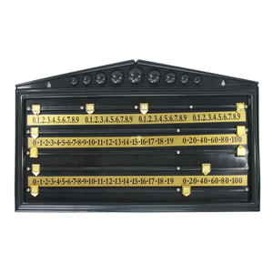 Tableau de score de billard en plastique avec fonction de comptage, rail en plastique durable pour le <span class=keywords><strong>snooker</strong></span> et le billard - Product Image 6