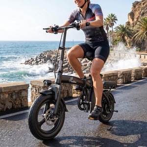Bicicleta eléctrica plegable LOOKRUN G11 de nuevo estilo, 48V 13Ah 400W, 14 pulgadas, mini e-bike plegable para trayectos cortos por la ciudad, desde almacén de la UE. - Product Image 1