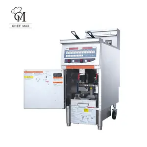 Aanpassen Commerciële Gas Chip Friteuses 6L/8L/14L/21L/28L Churros Machine Met Gas Friteuse Gas friteuse Met Temperatuurregeling