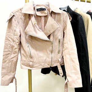 <span class=keywords><strong>เสื้อ</strong></span>โค้ท<span class=keywords><strong>หนัง</strong></span><span class=keywords><strong>แท้</strong></span>สำหรับผู้หญิงสไตล์สั้นสไตล์บูติกเสื้อผ้า<span class=keywords><strong>มือ</strong></span><span class=keywords><strong>สอง</strong></span> - Product Image 1