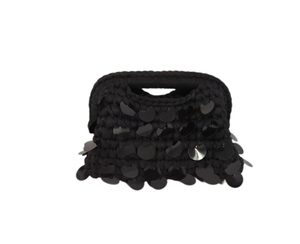 Sac à <span class=keywords><strong>main</strong></span> en tissu à sequins multicolores tissé à la <span class=keywords><strong>main</strong></span>, nouveau style d'automne, sac à <span class=keywords><strong>main</strong></span> pour femmes, sac à <span class=keywords><strong>main</strong></span> de soirée, sacs à <span class=keywords><strong>main</strong></span> de haute qualité - Product Image 2
