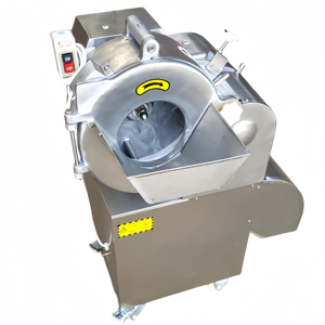Commercial & Industrial Multi-Functional Stainless Steel High-Speed Meat <b>Cutter</b> Beef, Chicken Cube Cutting & Dicing Machinery - Product Image 5