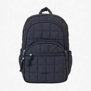 Custom Logo Comfortable Air Cushion <b>Backpack</b> Geometric Lightweight Water Resistant Fashion Quilted <b>Backpack</b> - Product Image 1