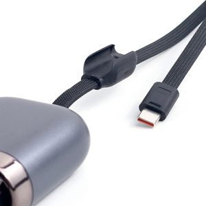 Cable USB C Retráctil Nuevo, Carga Rápida PD de 240W para Laptops, Tablets y Teléfonos, Cable USB C Retráctil de un Solo Tirón - Product Image 6