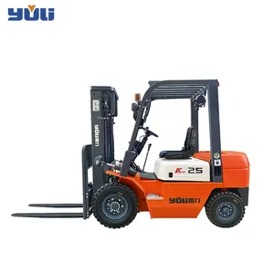 Yuli Low Price 3 Ton 4 5 Tons Container Mast Heavy Duty Forklift Truck Optional Diesel Lifters Forklift