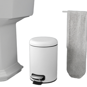 <span class=keywords><strong>Cestino</strong></span> per Rifiuti Ecologico in Acciaio Inox da 8L <span class=keywords><strong>con</strong></span> <span class=keywords><strong>Pedale</strong></span>, Chiusura Silenziosa, per Ufficio e Garage - Product Image 5