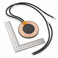 Bobine de charge magnétique sans fil 15W avec aimant en néodyme pour support de voiture, chargeur de bureau, personnalisation OEM