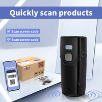 Lecteur de codes-barres sans fil Bluetooth 2D JR CT3608X, vente flash, scanner de codes QR universel portable HD
