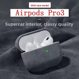 Estuche para Auriculares Pro 3 y 4, Estilo 2025, Color Sólido, con Cubierta de Gamuza Importada - Product Image 4