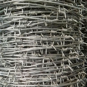 Alambre de púas galvanizado de la marca SQ, malla de alambre de púas simple, precio económico, muestras gratuitas, bobinas de alambre de hierro de China, ¡gran oferta! - Product Image 3