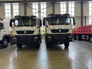 รถบรรทุกหนัก CNHTC 6x4 ดีเซล 351-450 แรงม้า เครื่องยนต์ Weichai ยูโร 5 เกียร์ธรรมดา ความจุ 31-40 ตัน รถขนส่งงานวิศวกรรมใหม่ - Product Image 4