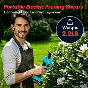 Forbici Elettriche Ricaricabili con Display LCD Digitale per Potatura di Alberi da Frutto e Rami - Product Image 4