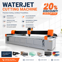 19% de réduction 2040 5 axes coupés par couteau à eau Mini coupe-jet d'eau petit coupe-eau CNC pour le métal