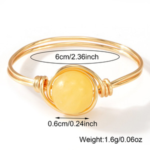 <span class=keywords><strong>Anello</strong></span> di cristallo di pietra naturale da donna alla moda per la <span class=keywords><strong>festa</strong></span> <span class=keywords><strong>della</strong></span> <span class=keywords><strong>mamma</strong></span> regalo leggero di lusso elegante <span class=keywords><strong>anello</strong></span> di diamanti - Product Image 4