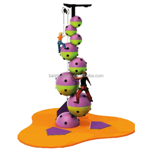 Équipement de terrain de jeu intérieur pour enfants de haute qualité, mur d'escalade magique, jeu de parc d'aventure, parc de trampoline, conception personnalisée gratuite - Product Image 5