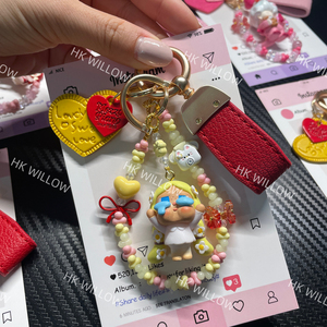 Mini llavero Cry Baby, encantador colgante para bolso de mujer, colgante para teléfono, llavero personalizado para coche, accesorios para funda de teléfono - Product Image 6